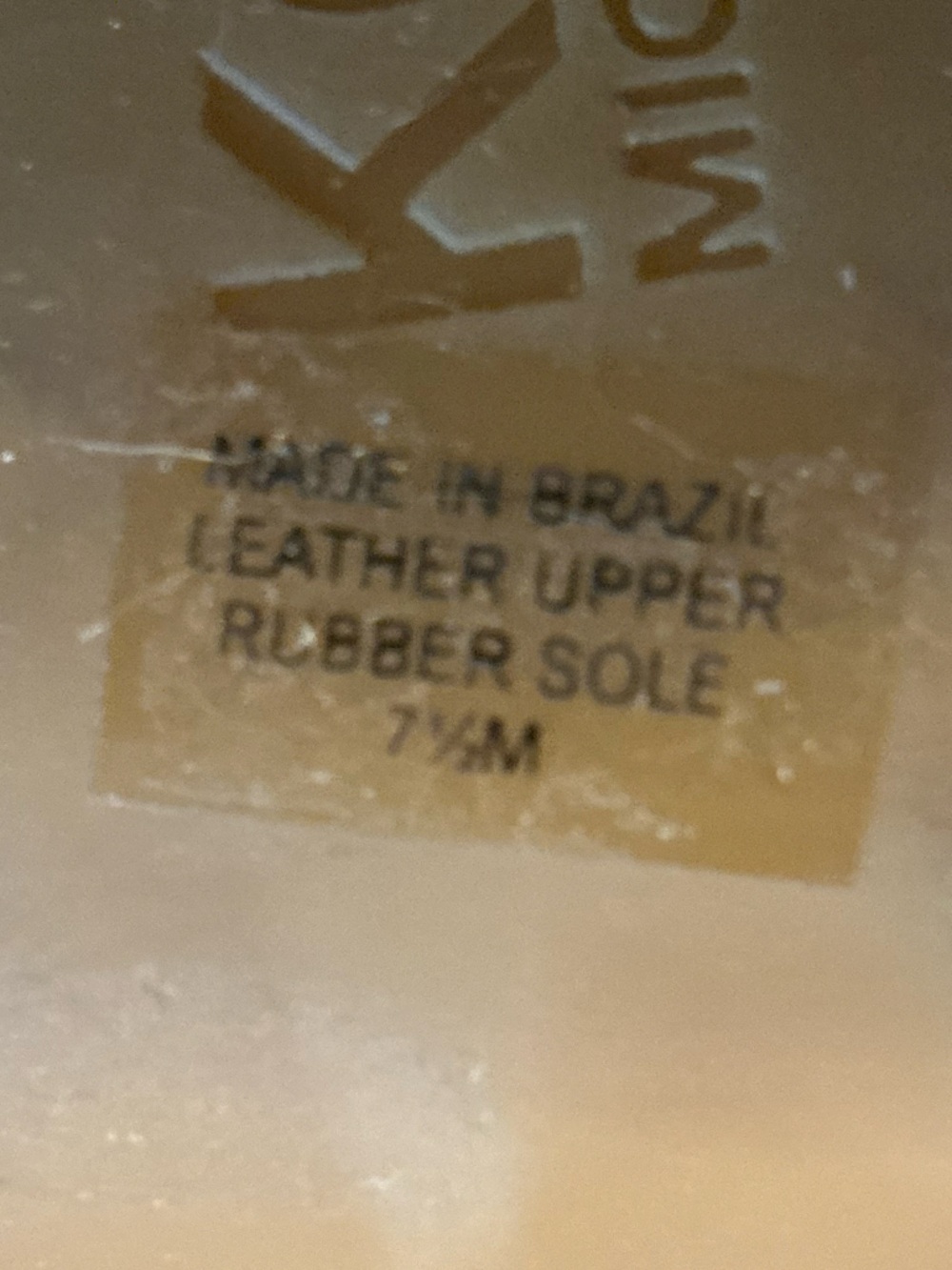 Michael Kors Black Leather Studded Platform Sandals with Wooden Heel Size 7.5 - Picture 9 of 9